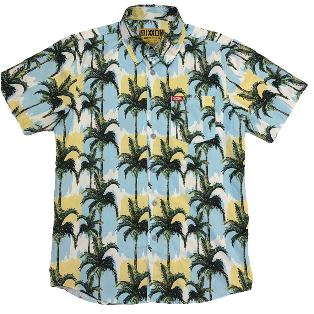 Dixxon Flannel Company Men's Small Honolulu Short Sleeve Hawaiian‎ Shirt